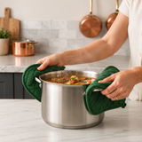 2PCS Heavy Duty Pot Holder Set Heat Resistant Kitchen Pads