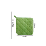 2PCS Heavy Duty Pot Holder Set Heat Resistant Kitchen Pads