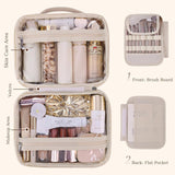 Multi Compartment Toiletry Cosmetic Bag Portable Travel Organizer