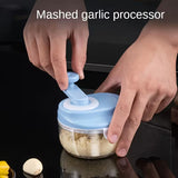 Multifunctional Mini Manual Garlic Chopper