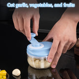Multifunctional Mini Manual Garlic Chopper