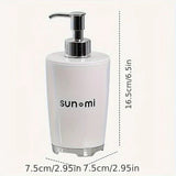 Plastic Soap Dispenser Refillable Liquid Soap Pump Bottle