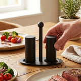 Iron Salt, Pepper & Toothpick Holder Kitchen Dining Organizer