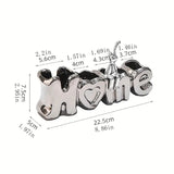 Ceramic Toothbrush Holder Elegant Bathroom Organizer