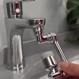 Universal 1080 Degree Swivel Extension Faucet Aerator Rotate Robotic Arm Tap Extender