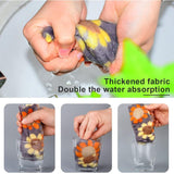Microfiber Cleaning Towels Printed Pack Of 5