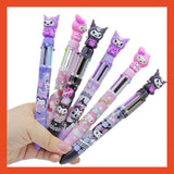 kuromi 10 in 1 colour ball pen 1pc