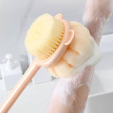 2 In 1 Bathing Scrubbing With Long Handle