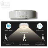Motion Sensor LED Night Light – Automatic ON/OFF | USB Rechargeable