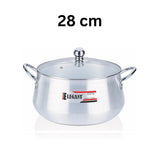 Elegant Belly Pot Glass Lid