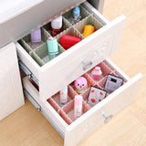 4Pc Drawer Storage Partition Kitchen Cabinet Kitchen Partition Board Plastic Office Partition Partition Free Combination Artifact - Alif Online