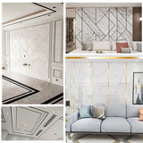 Self-Adhesive Golden Decoration Tape For Home Floor Tiles and Wall Décor