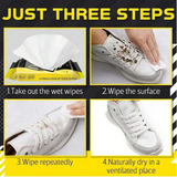 Disposable Shoe and bags Cleaning Wet Wipes For Quick Shine