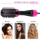 3 in 1 One Step Hair Dryer & Volumizer Brush, Hair Curler & Brush Dryer + Styler Hair Straightener