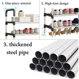 6 Layer Steel Shoe Rack Shelf Storage Organizar - Alif Online