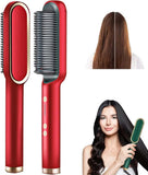 2 in 1 Hair Straightener Hot Comb Curling Iron Multi-speed