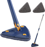 Triangle Mop 360 Rotating Adjustable With Twist Squeeze Wall & Floor Cleaner