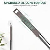 Premium High-Reach Ceiling Fan Duster Cleaner - 10 Feet Telescopic Stainless Steel Duster for Home & Office