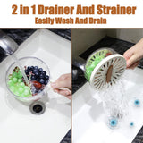 2 In 1 Vegetable Drainer And Strainer