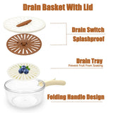 2 In 1 Vegetable Drainer And Strainer
