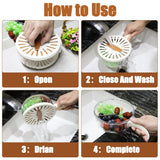 2 In 1 Vegetable Drainer And Strainer