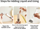 2-in-1 Automatic Liquid Soap Dispensing Brush