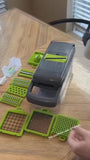 16-in-1 Multifunctional Vegetable Cutter – Chopper, Slicer & Grater