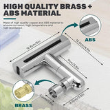 Kitchen Faucet - 4 in 1 360° Swivel Faucet Waterfall Faucet 4 Function Water Saving Kitchen Sink Faucet Bathroom Faucet
