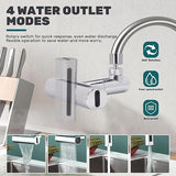 Kitchen Faucet - 4 in 1 360° Swivel Faucet Waterfall Faucet 4 Function Water Saving Kitchen Sink Faucet Bathroom Faucet