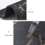 Anti-Slip Dish Drying/Dining Table Mat-Water Absorbent-(Design-G)