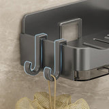 Wall Mounted Soap Holder With Drain Tray