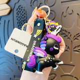 Cute Cartoon Original Unicorn Keychain Adorable Beautifu Key Chain Bag Pendant Car Key Ring Creative Gifts For Children