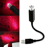 USB Car Light Projector Romantic Flood Light Night Light LED