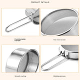 Mini Stainless Steel Flour Sieve Strainer 3 Pcs Set
