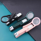 Nail Clipper With Magnifying Glass