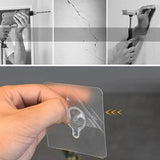 pack of 10 Punch-Free Screw Stickers