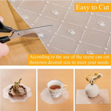 Anti-Slip Fridge & Drawer PVC Sheet Roll Transparent Diagonal Design