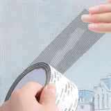 Strong Self Adhesive Window Net Screen Repair Patch Tape For Covering Up Holes Tears Anti Insect Mosquito Mesh