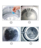 Washing Machine Cleaner 12 Pack - Deep Clean, Remove Odors, Enhance Performance
