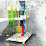 2-Tier Luxury Vanity Storage