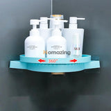 Wall Hanging Corner Shelf Rotating 360 degree