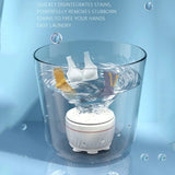 Portable Mini Turbo Washer USB Powered Cleaning Washing Machine for Underwear Socks Mini Ultrasonic Turbo Washer for Home Travel