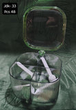 4-in-1 Luxury Crystal Spice Box with Spoons