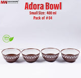 Adora Bowl 4Pcs 400ml - Alif Online
