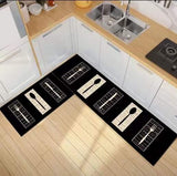 Anti Non Slip mats 2pc Full Set (Size 40*120 / 40*60) - Alif Online