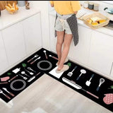 Anti Non Slip mats 2pc Full Set (Size 40*120 / 40*60) - Alif Online