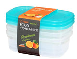 Appollo Crisper Food Container, Pack of 3 Set - Alif Online