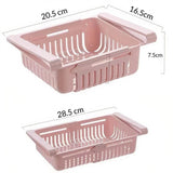 Adjustable Fridge Storage Basket