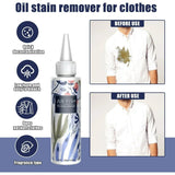 Clothes Oil Stain Remover Clothes Cleaner For Stubborn Oil Stains, Stain And Yellowing Clothes