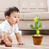 Dancing Cactus Plush Talkative Toy